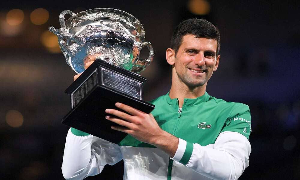 Novak Djokovic Merupakan Atlet Terbaik Di Australian Open 2021